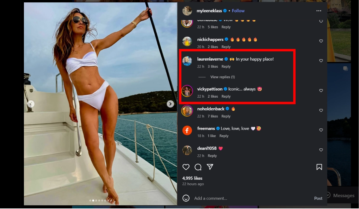 Vicky Pattison Bikni Post