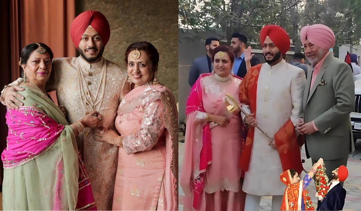 Jaswinder Bhalla Son & Family