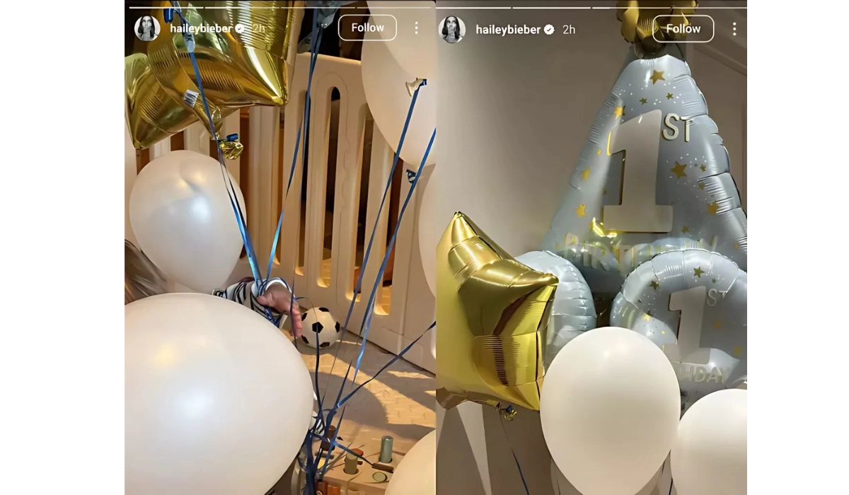 Jack Bieber First Birthday