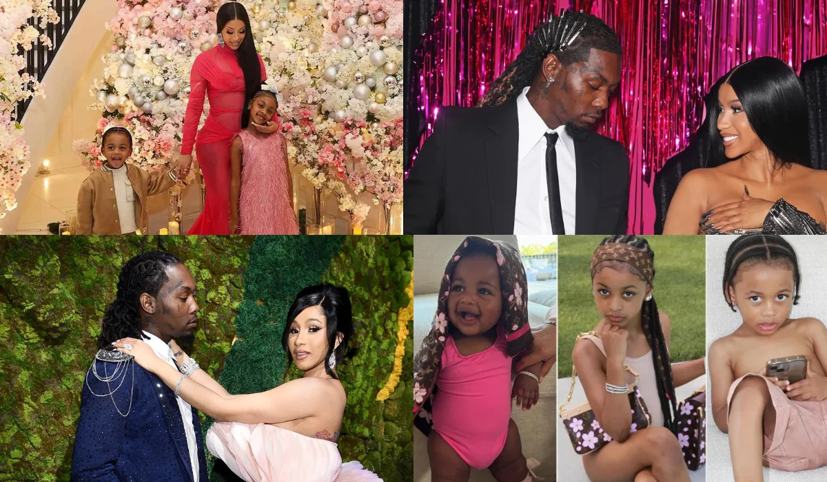 Cardi B family