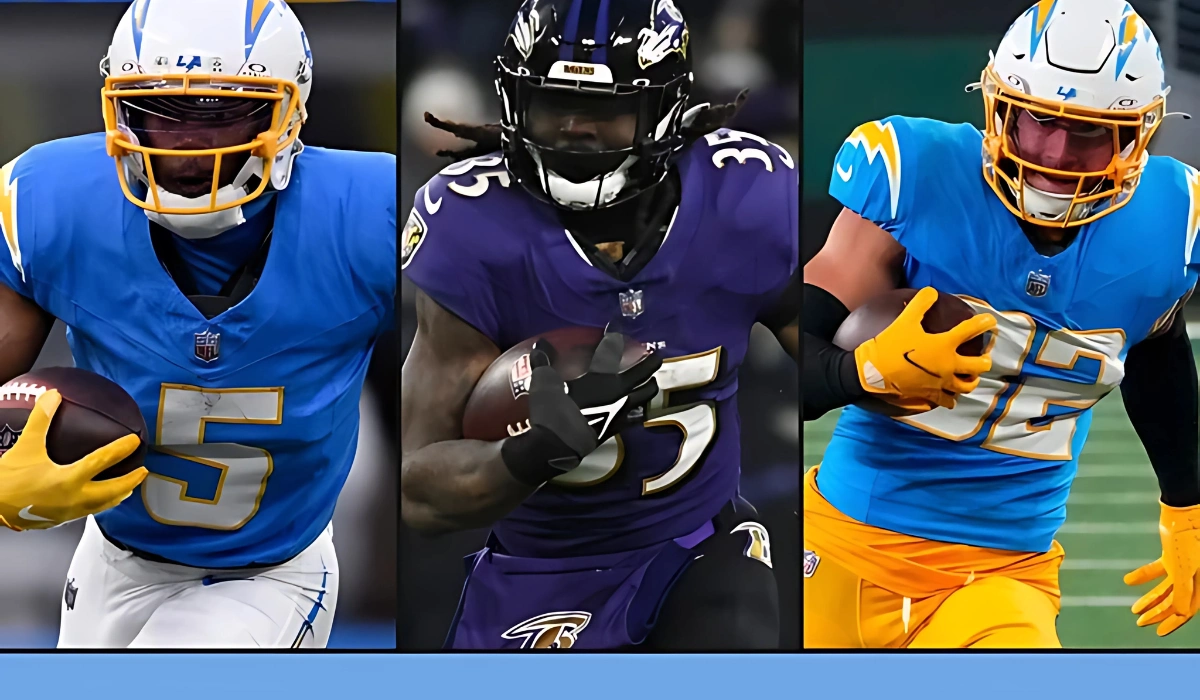 chargers depth chart