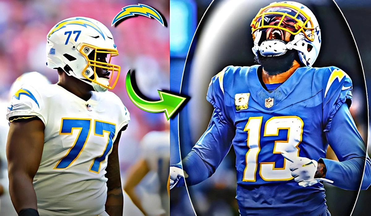 chargers depth chart