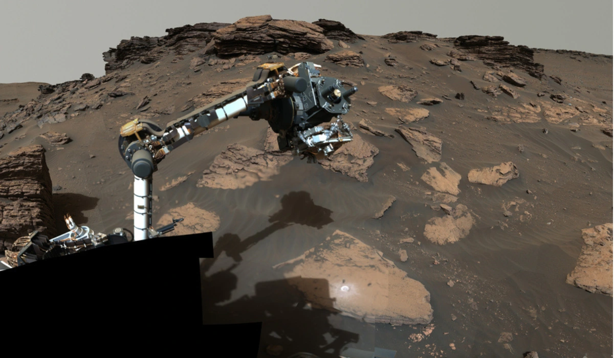 nasa rover drilling