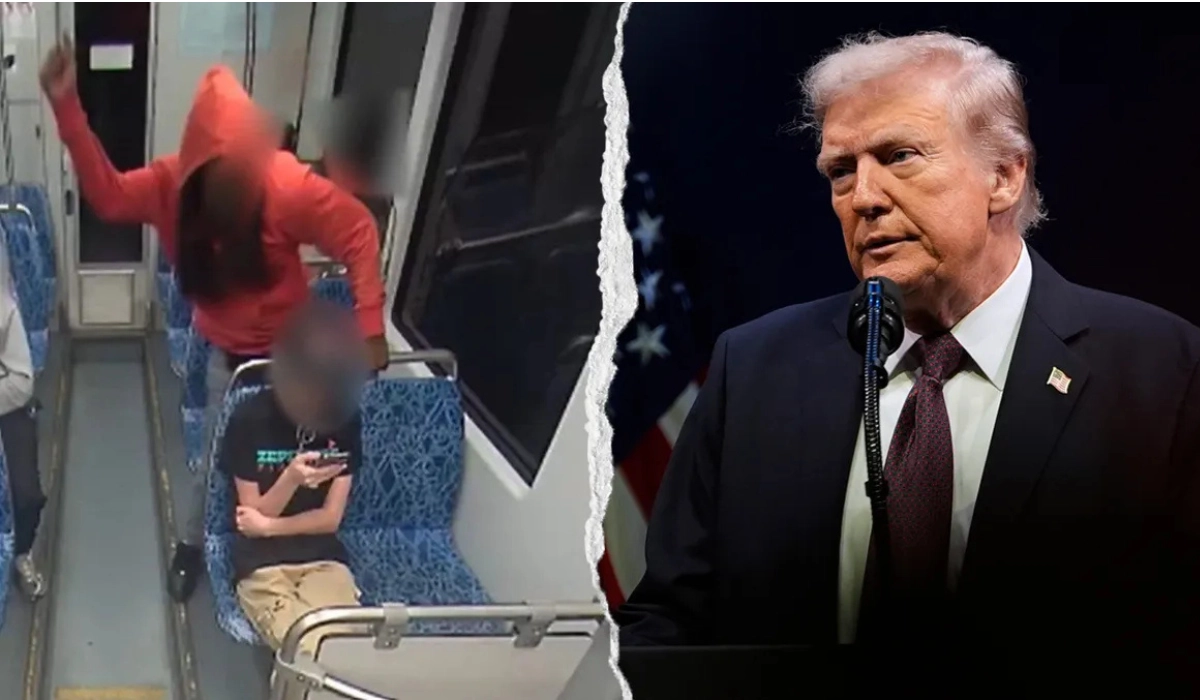 ukrainian girl stabbing trump