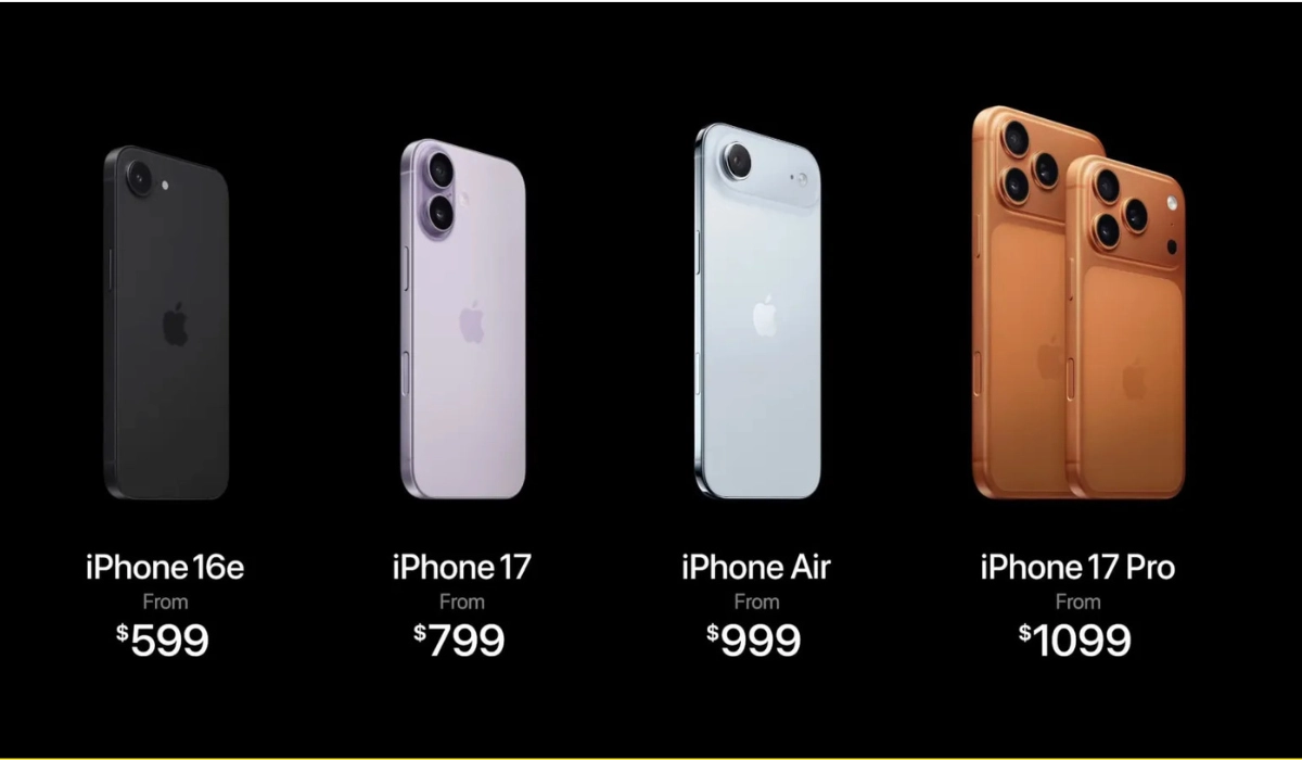 iphone 17 prices