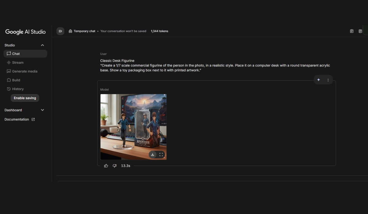 Nano Banana Classic Desk Figurine