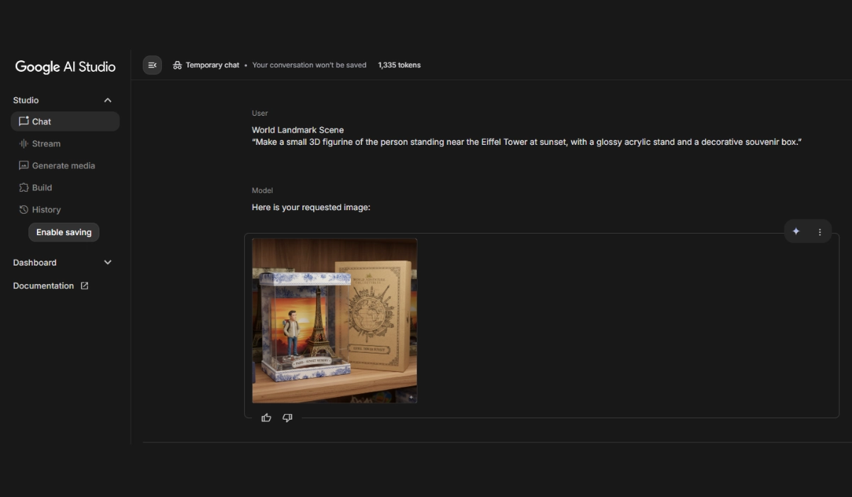 Nano Banana World Landmark Scene