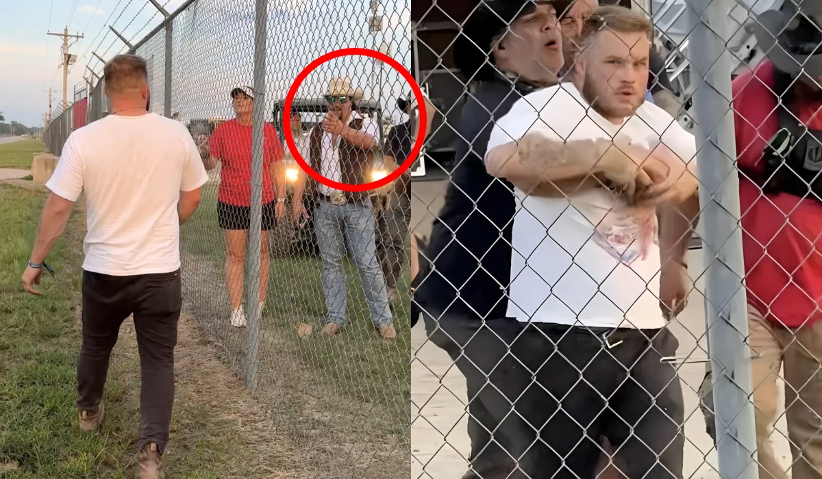 Zach Bryan Gavin Adcock Fight