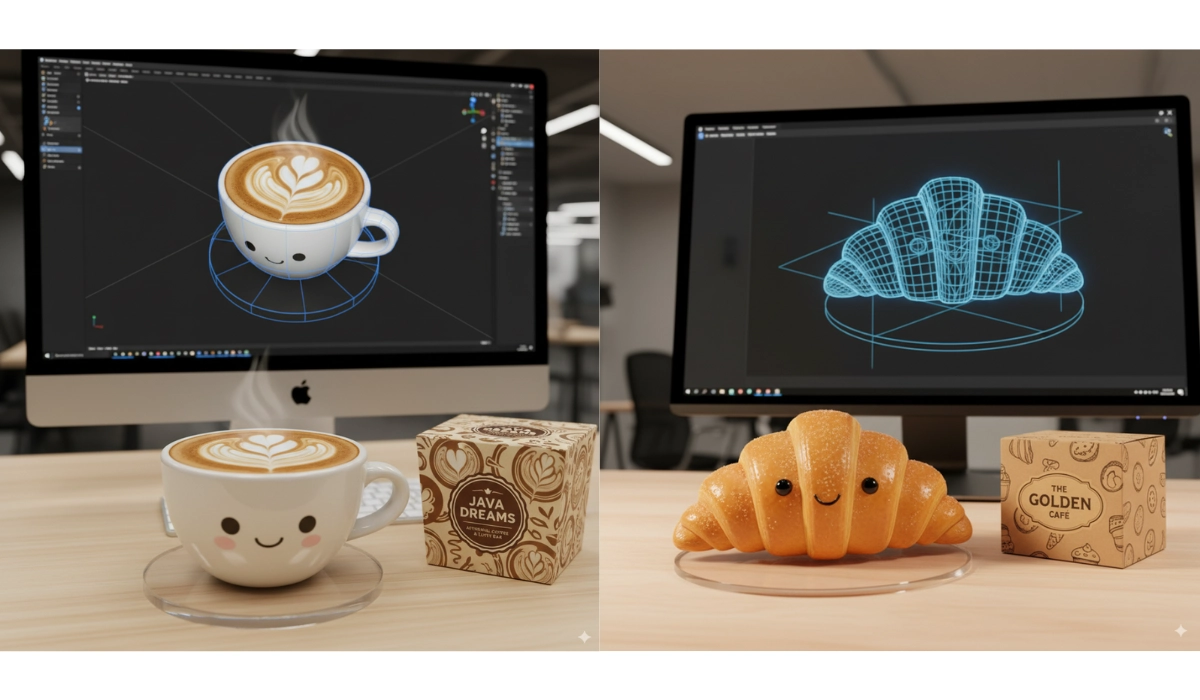 Nano Banana 3D figurine for Restaurants & Cafes Business