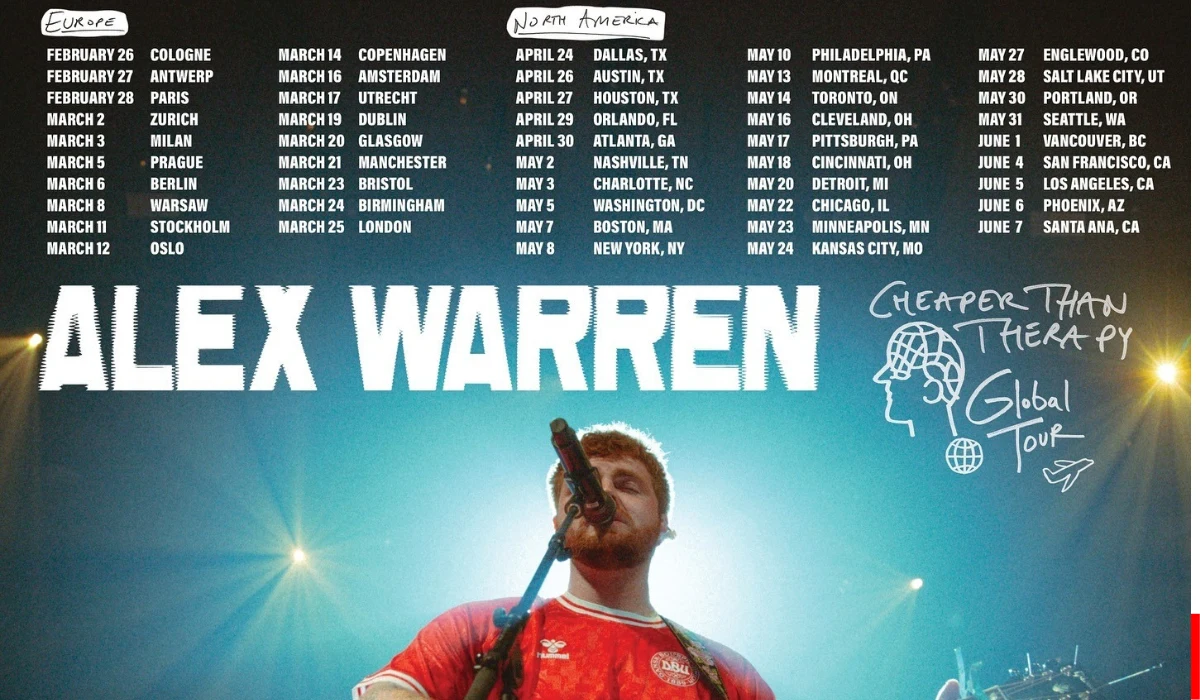Alex Warren Tour Dates 