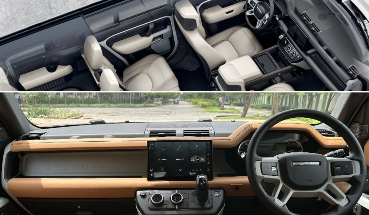 land rover defender interiors