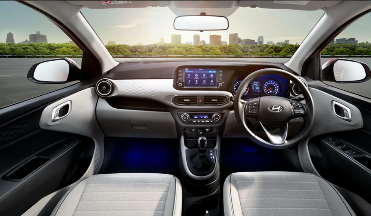 hyundai grand i10 nios interiors