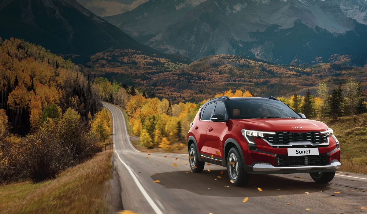 kia sonet drive
