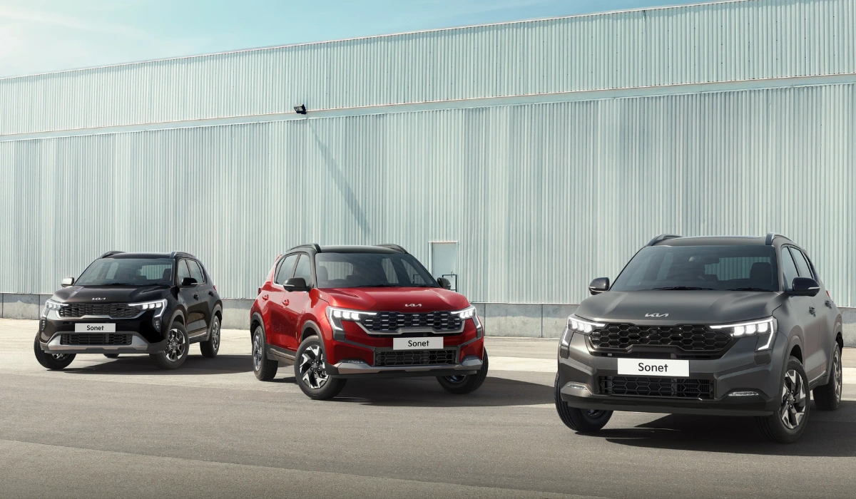 kia sonet 2025 colors 