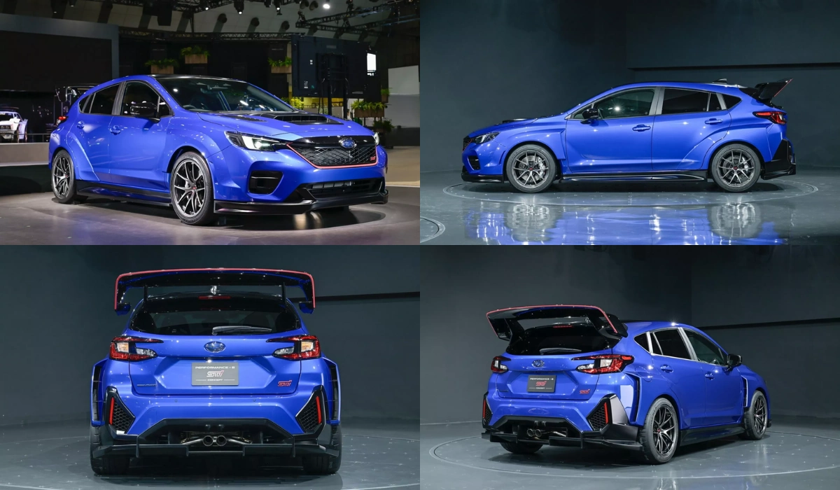 Subaru Performance-E and B STI Concepts
