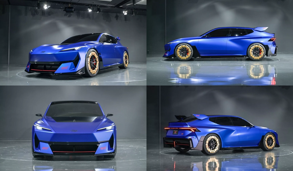 Subaru Performance-E and B STI Concepts