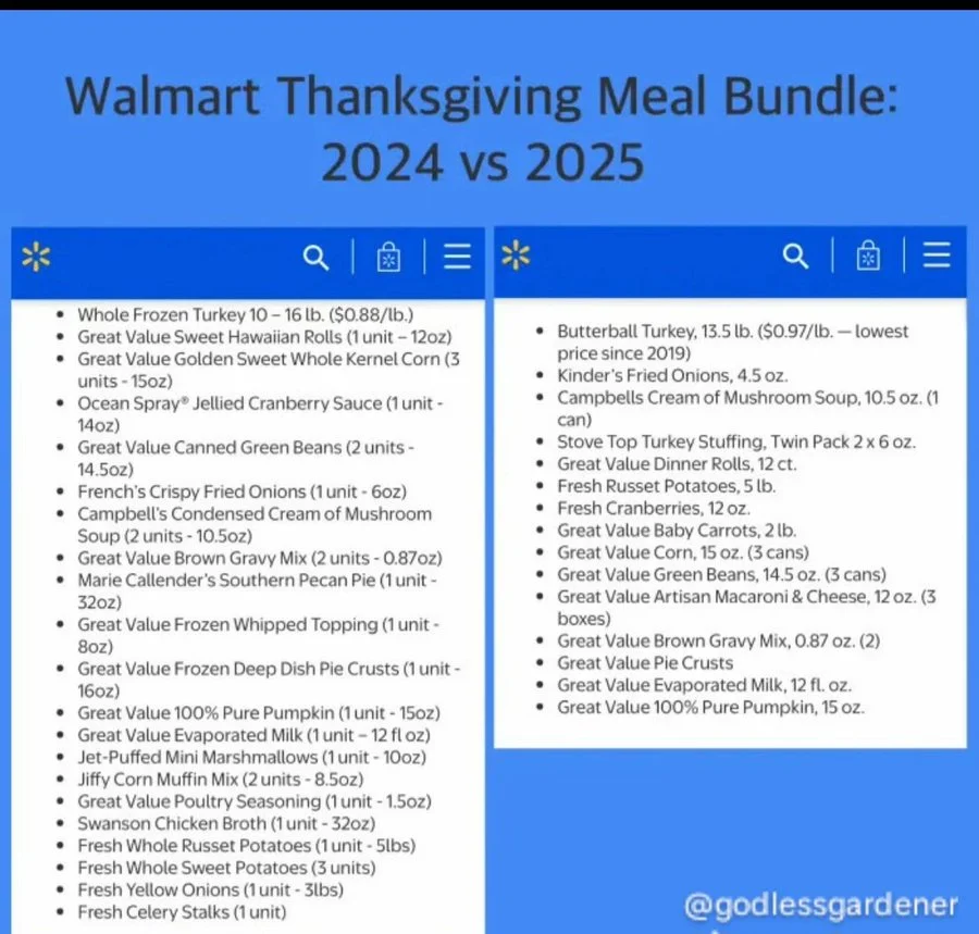 Walmart Thanksgiving offer
