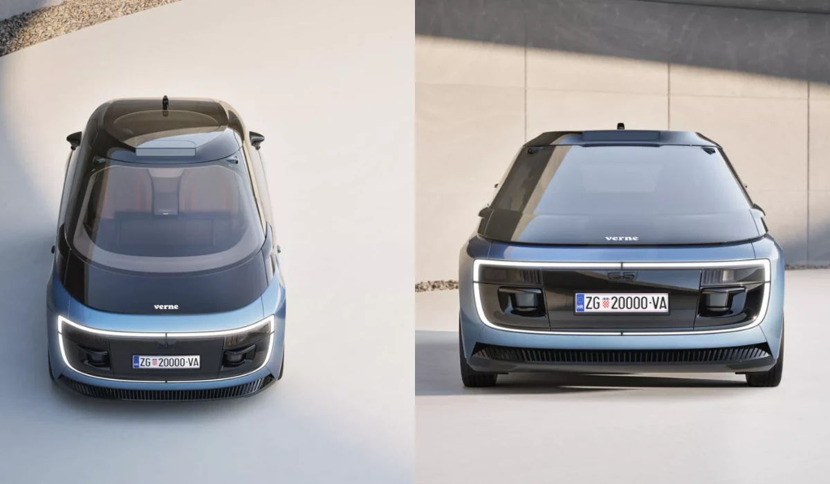 Mate Rimac's Verne Robotaxi