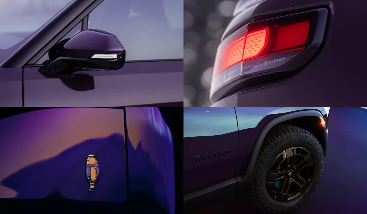 Rivian R1S & R1T Borealis Purple