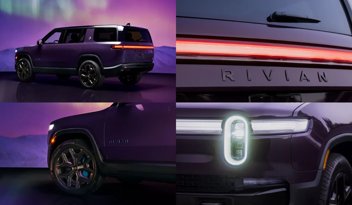 Rivian R1S & R1T Borealis Purple