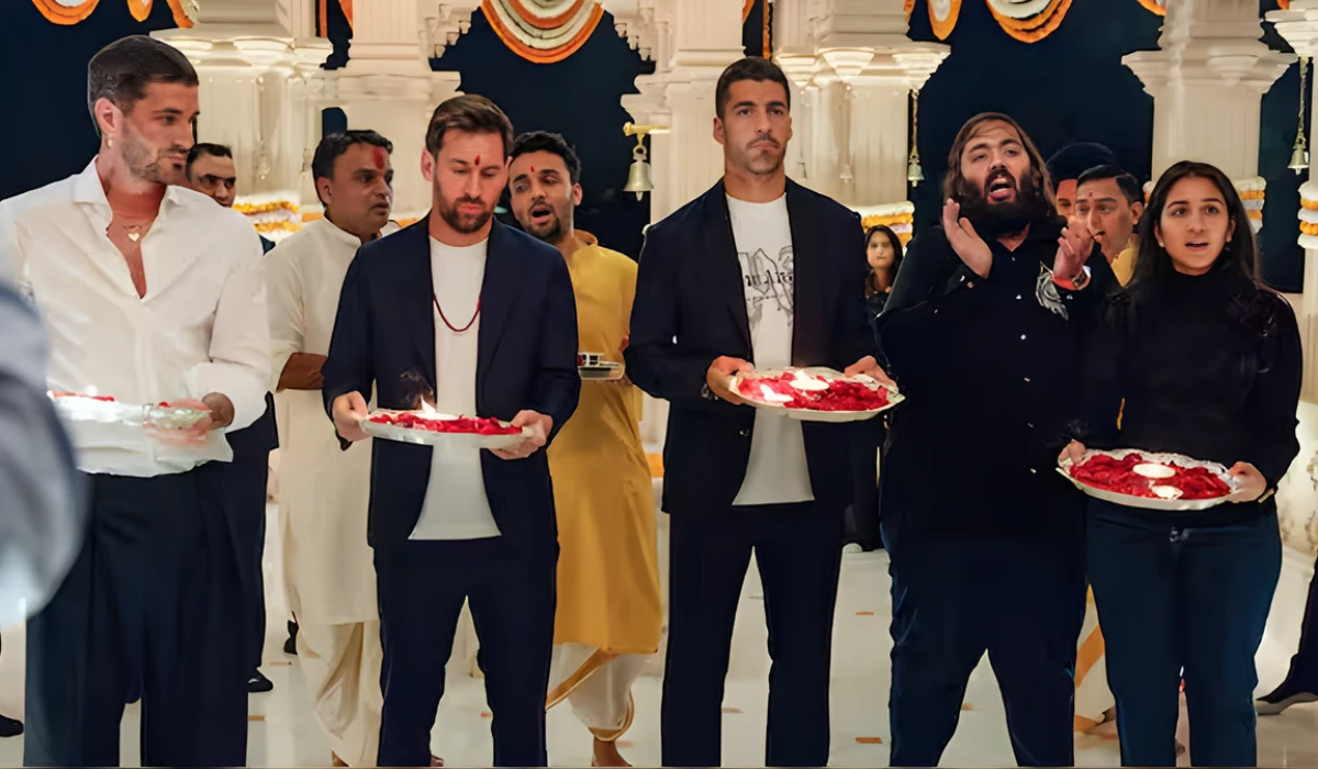 Messi’s Temple Visit in India
