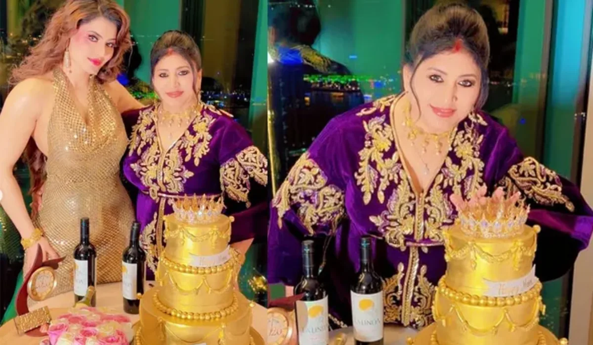 Urvashi Rautela mom birthday
