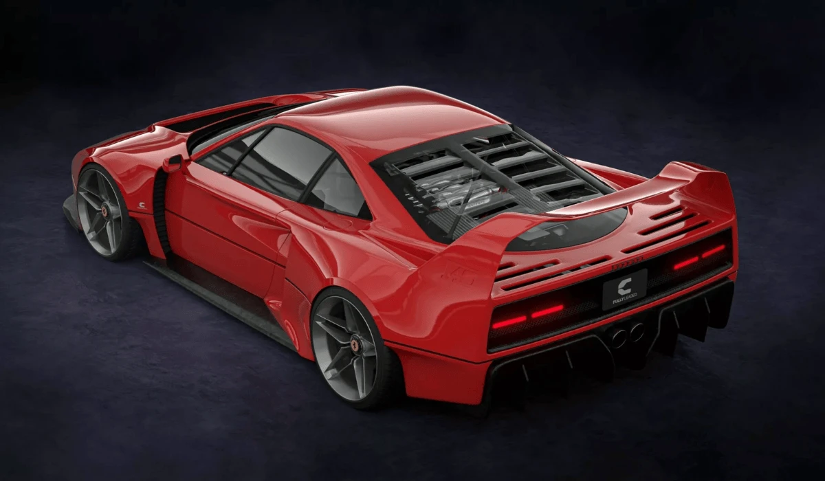  Ferrari F40 Widebody Concept