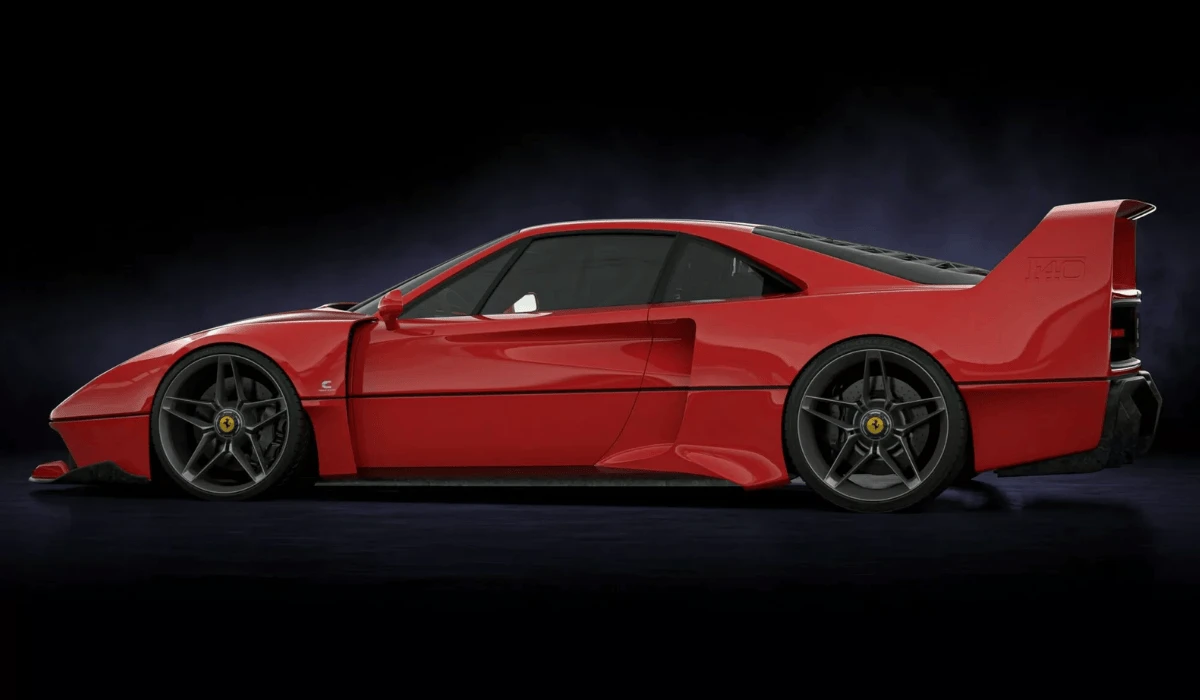  Ferrari F40 Widebody Concept