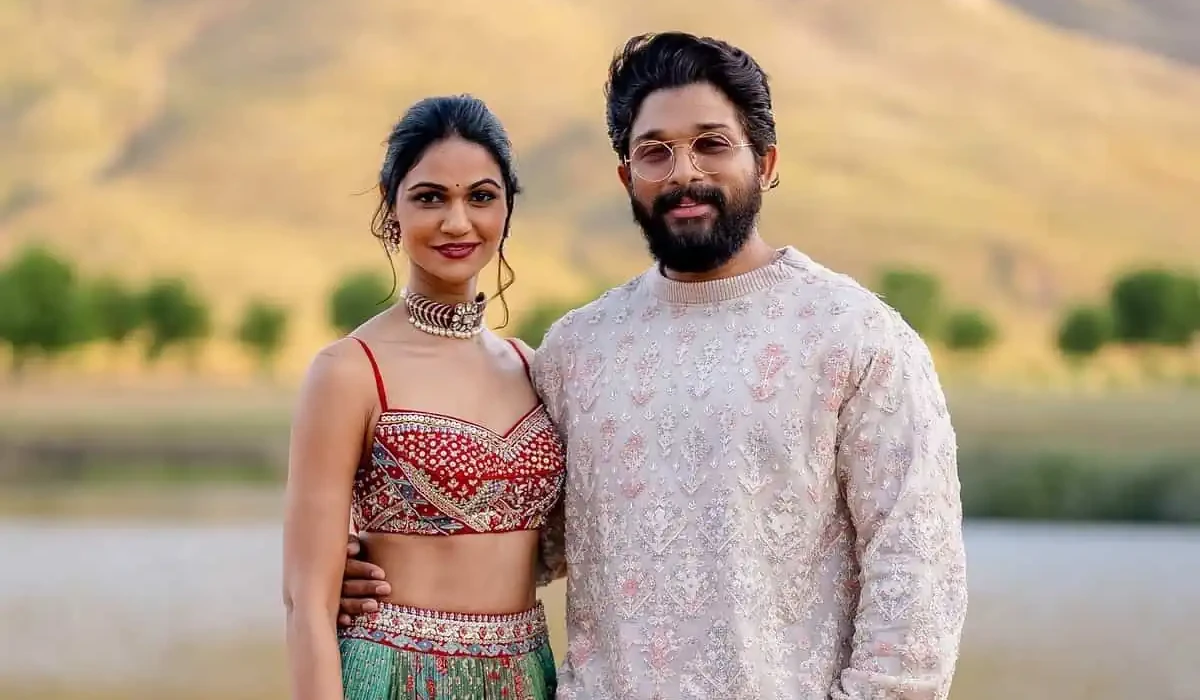 Allu Arjun and Sneha