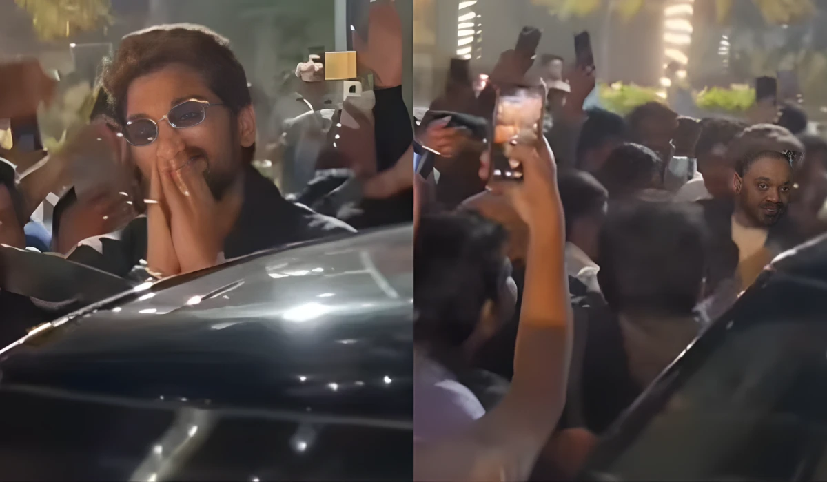 Allu Arjun and Sneha