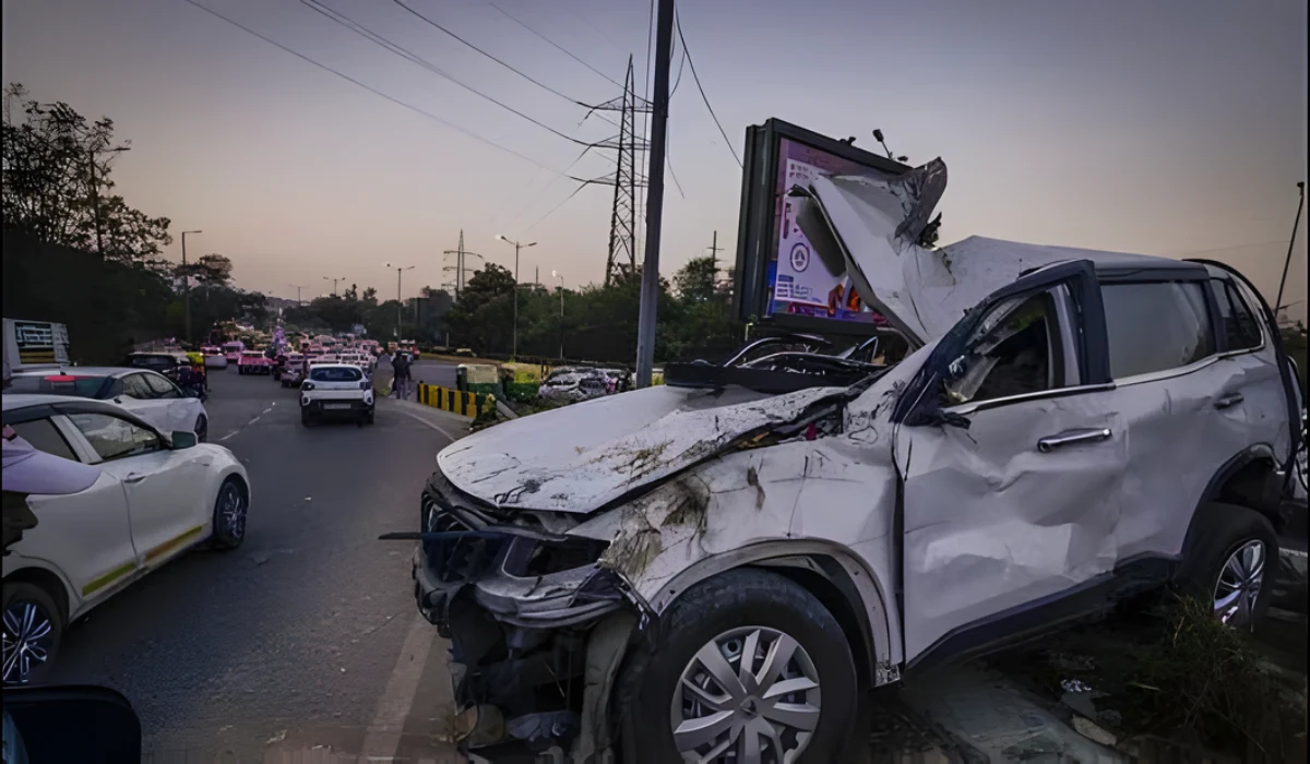 Barapullah Flyover accident