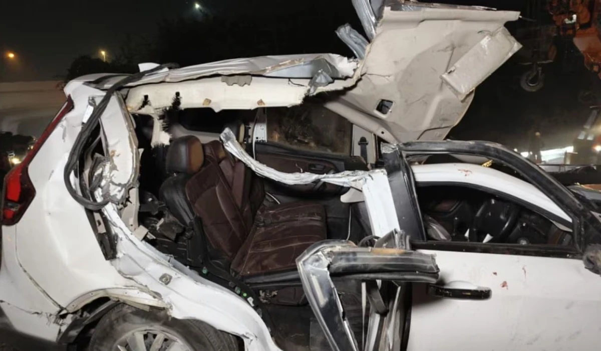 Barapullah Flyover accident