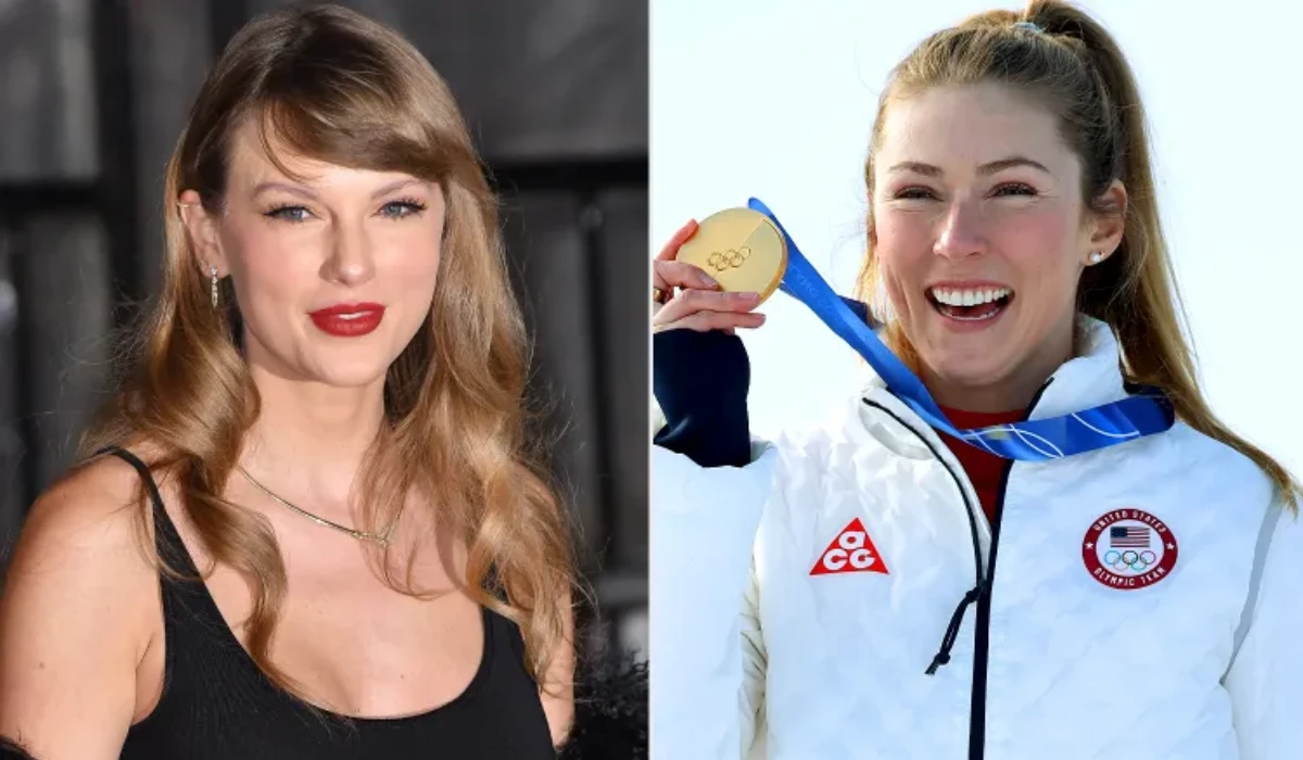Taylor Swift and Mikaela Shiffrin