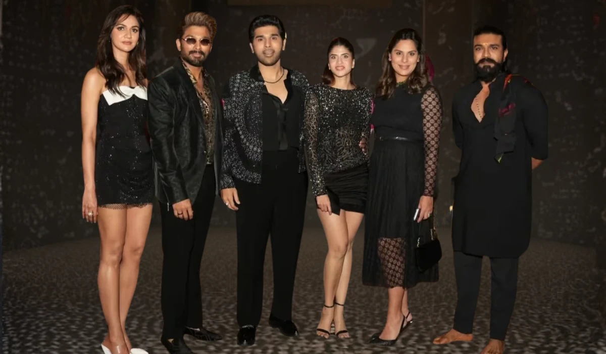 Allu Arjun and Ram Charan