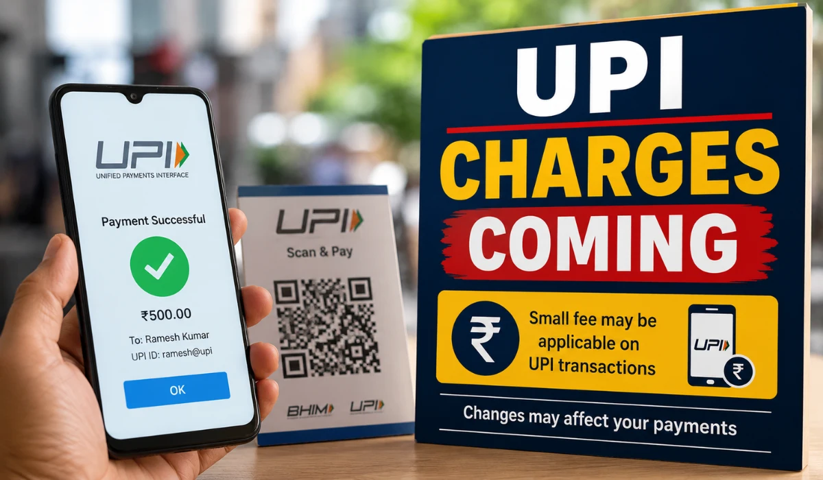 UPI charges coming
