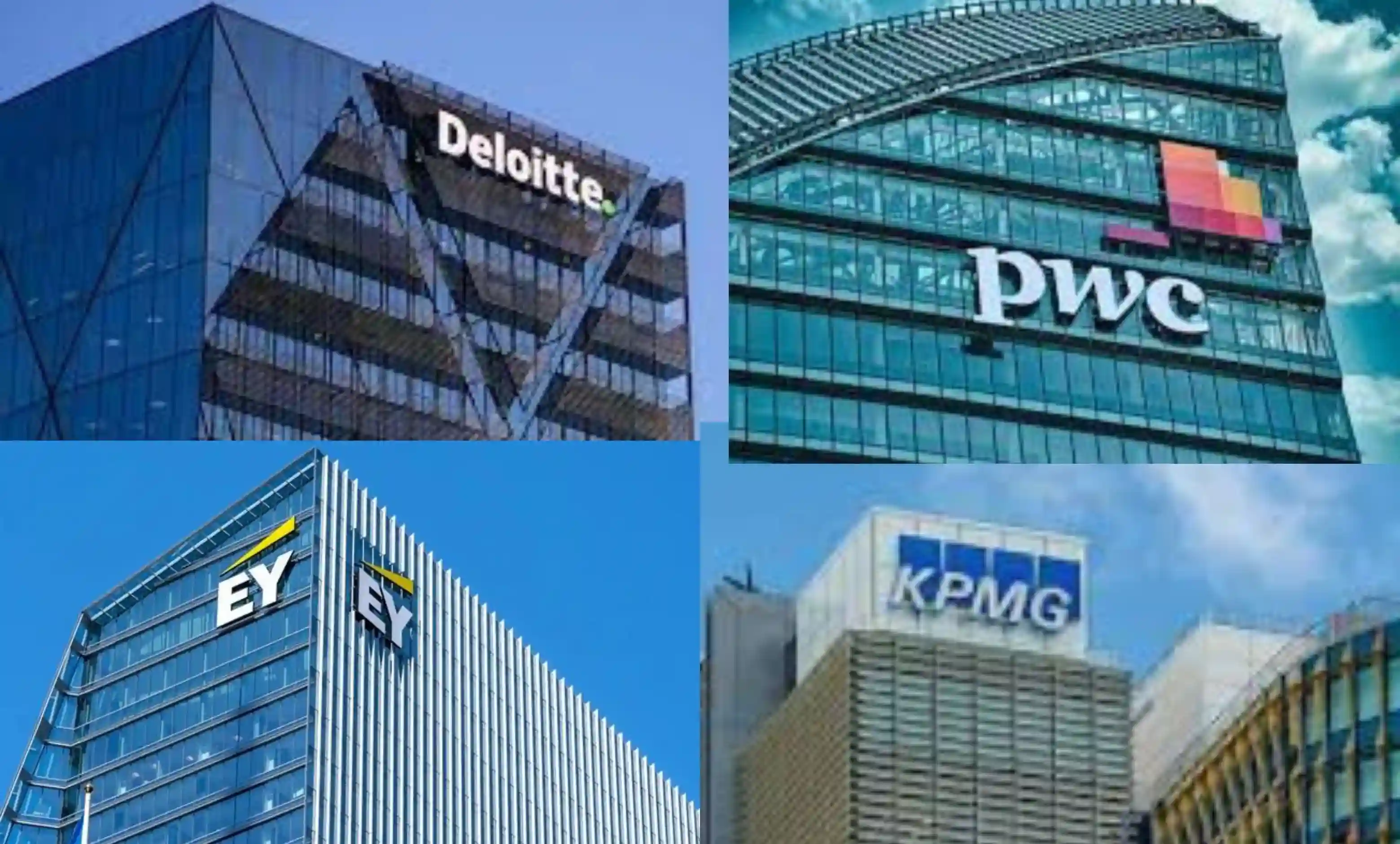 Big 4 Accounting Firms Comparison PwC Vs Deloitte Vs EY Vs KPMG
