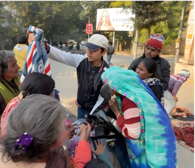 Sharing Warmth Through Essential Blanket Distribution