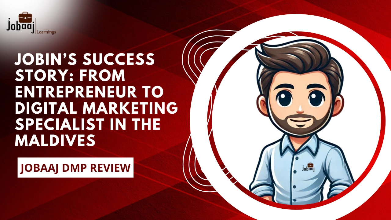 Placed Candidate Podcast: Jobin’s Digital Marketing Journey with Us