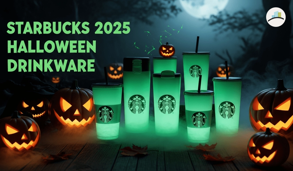 Starbucks 2025 Halloween GlowintheDark Drinkware Collection