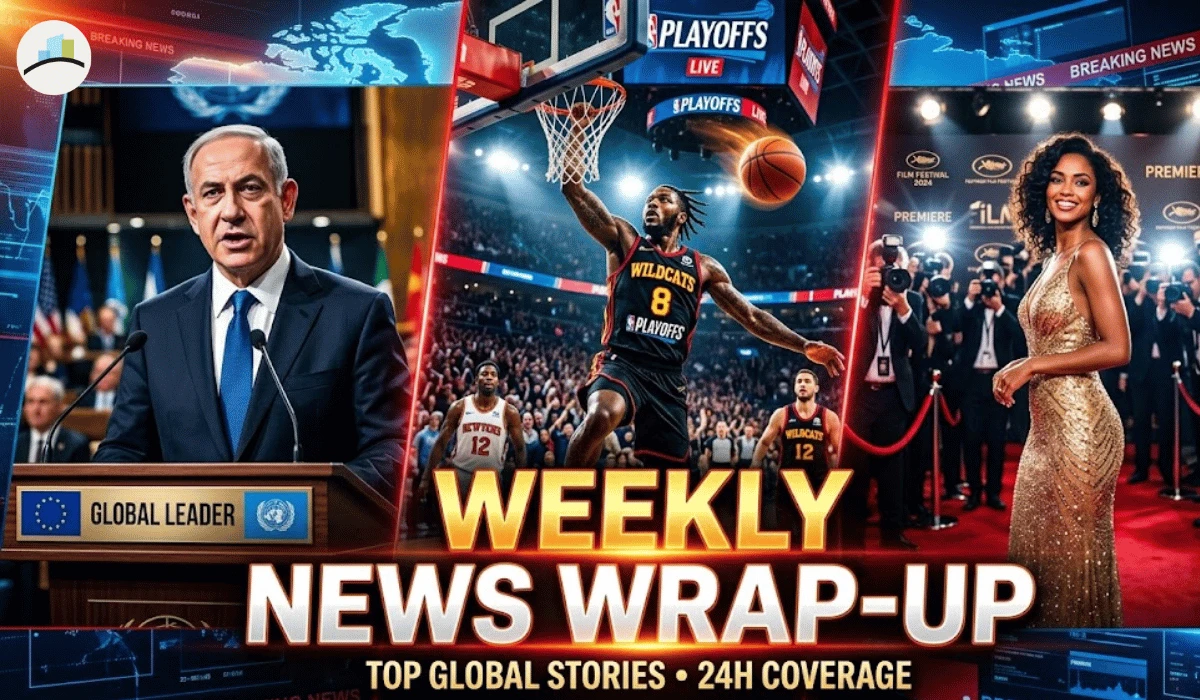 Global weekly news wrap-up covering politics, sports highlights, and entertainment buzz