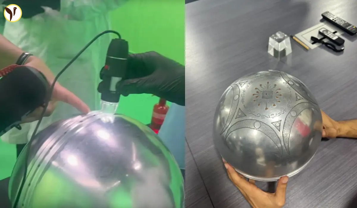 Strange Metal Sphere Falls in Colombia