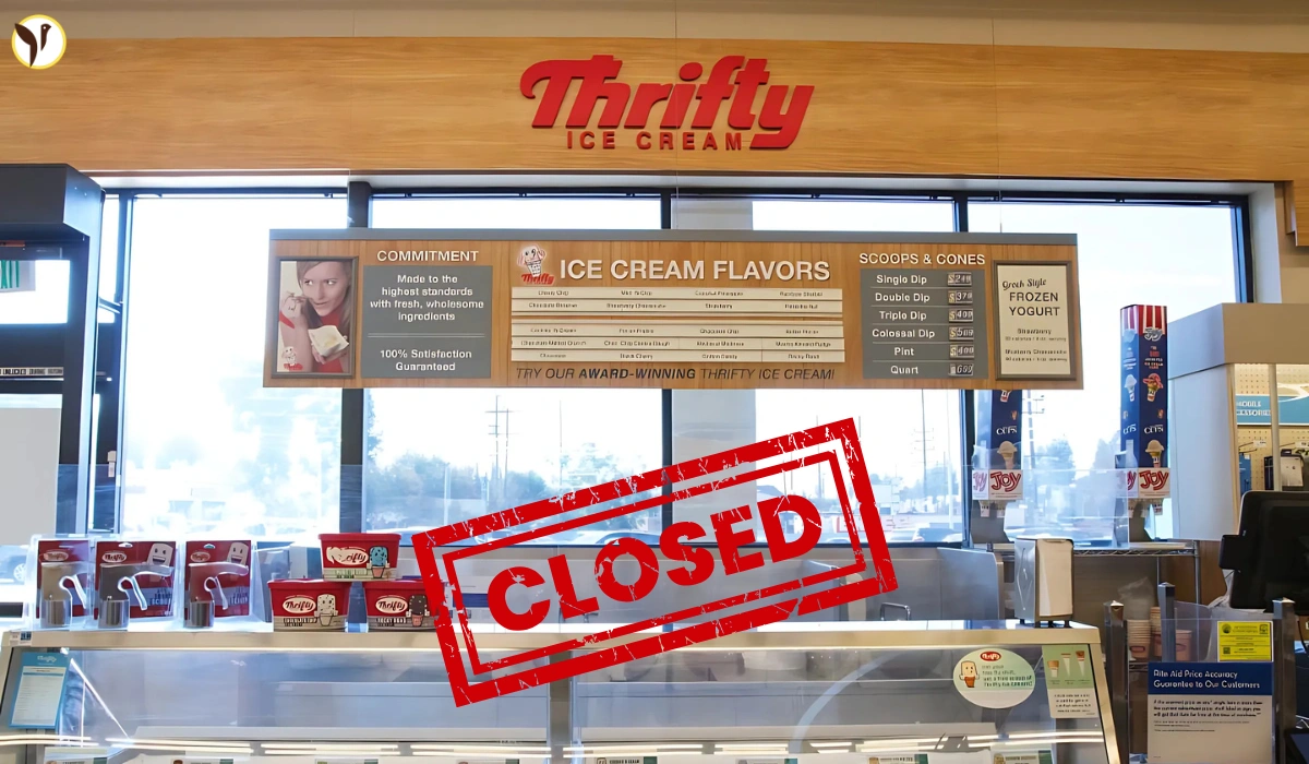 Thrifty Ice Cream Closure