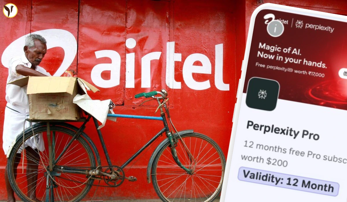 Airtel Gives 1-Year Free Perplexity Pro to 360M Users
