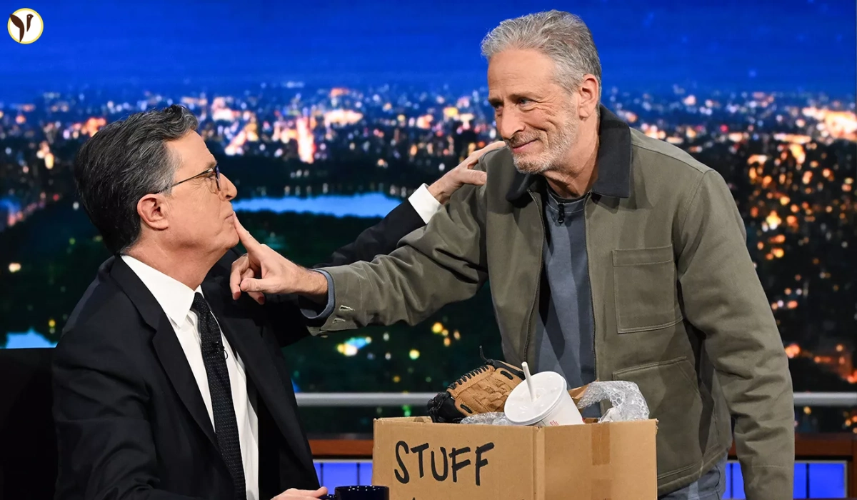 Jon Stewart & Stephen Colbert