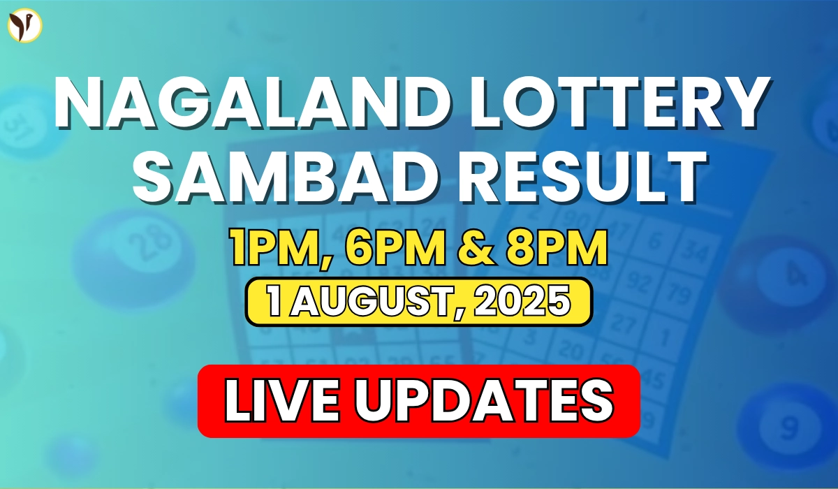 Nagaland Lottery Sambad Result Friday 1 August, 2025