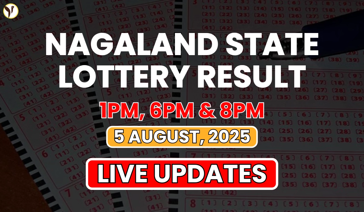 Nagaland State Lottery Result Today 8 PM 5 August 2025