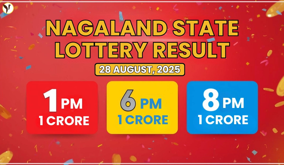 Nagaland State Lottery Result Today 8 PM 28 August 2025 