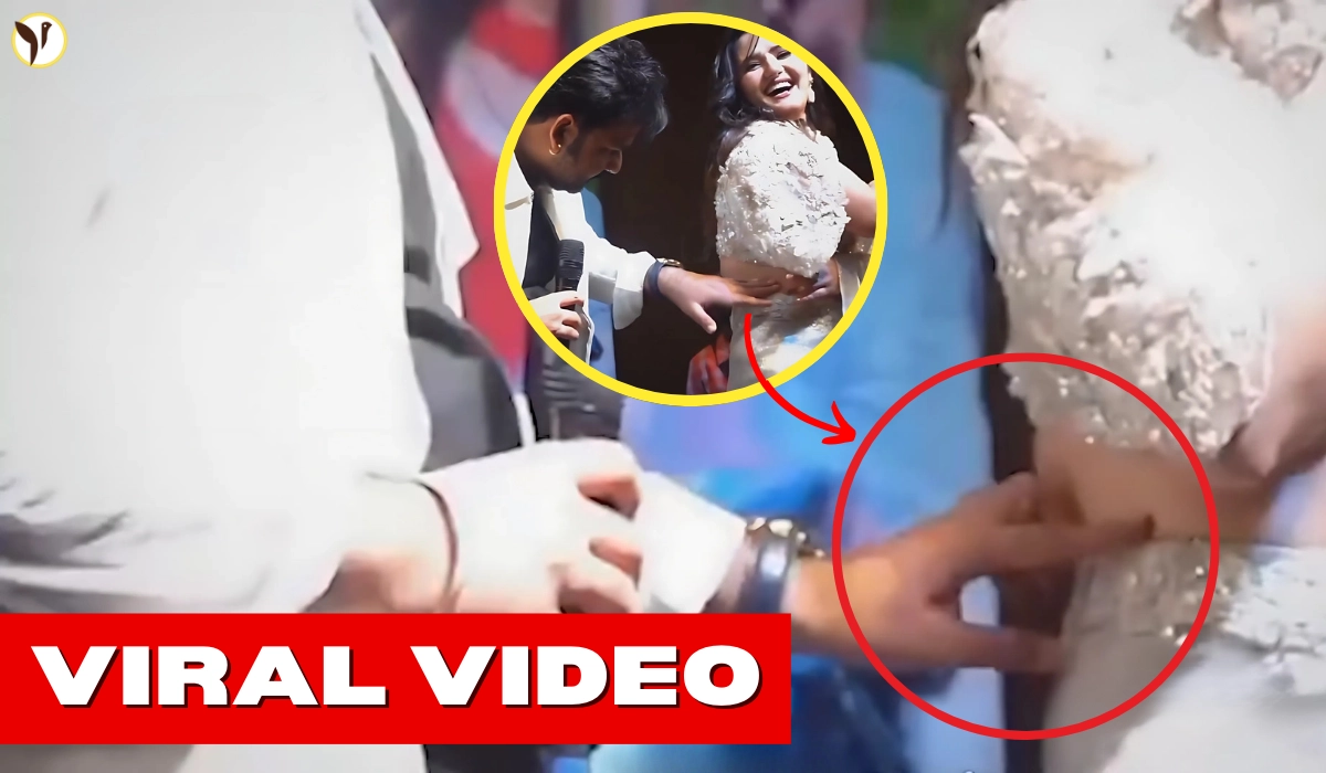 Pawan Singh Touch Anjali Raghav
