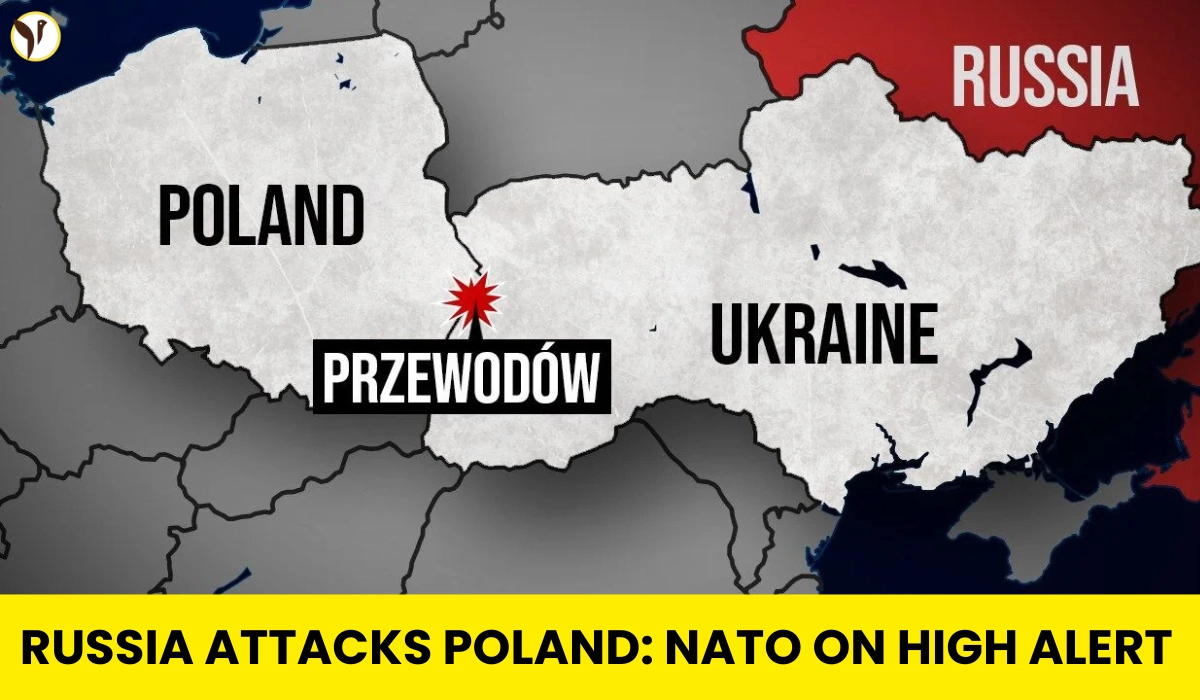 russian drones attack poland