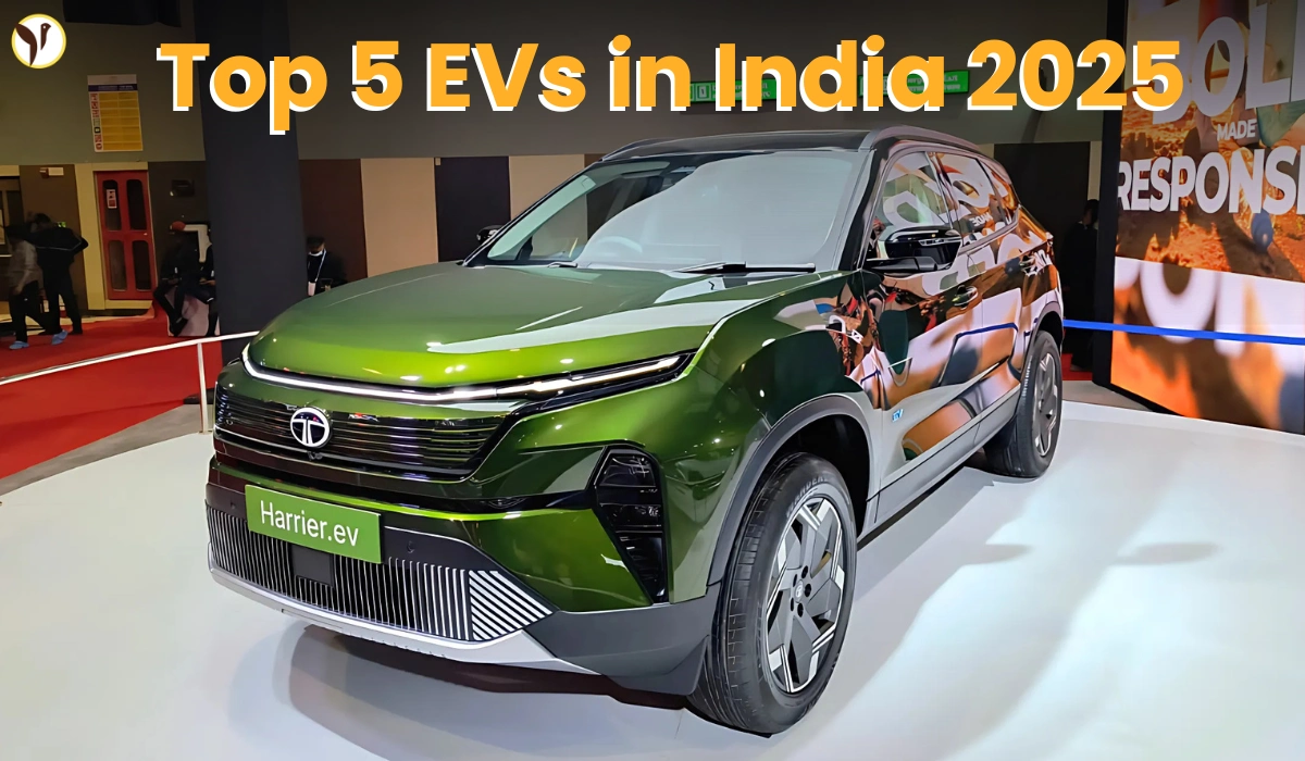 Top 5 EVs in India 2025 